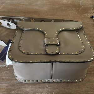 Rebecca Minkoff Midnighter Large Messenger in Taupe nwt